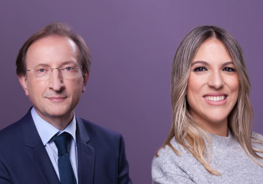 Carlos Simón, catedrático del Departamento de Pediatría, Obstetricia y Ginecología de la Universitat de València y Tamara Garrido, investigadora de la Fundación Carlos Simón y del Instituto de Investigación Sanitaria INCLIVA.